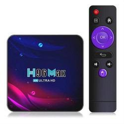 Smart TV Box H96 Max V11, 4K, RK3318, 4 32GB, WiFi 2.4 5GHz, Android 11 Smart TV Box H96 Max V11, 4K, RK3318, 4 32GB, WiFi 2.4 5GHz, Android 11