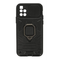 POWERTECH Θήκη Ring Lens για Xiaomi Note 11 5G/Poco M4 Pro 5G, μαύρη POWERTECH Θήκη Ring Lens για Xiaomi Note 11 5G/Poco M4 Pro 5G, μαύρη