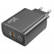 LAMTECH FAST CHARGER TYPE-C PD30W BLACK LAM112730