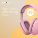 SONIC GEAR BLUETOOTH 5.0 HEADSET AIRPHONE 6 PEACH AP6P