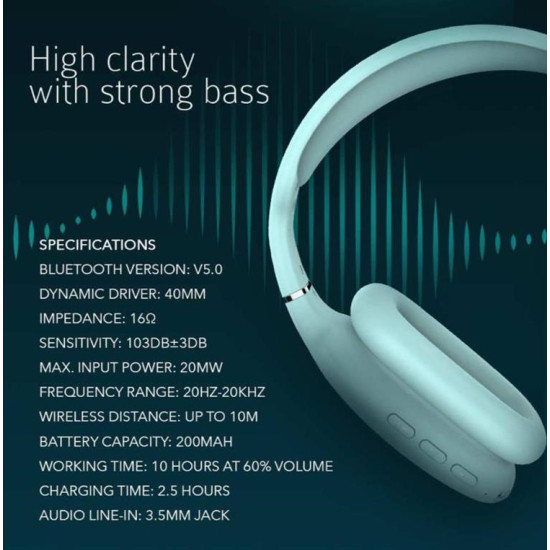 SONIC GEAR BLUETOOTH 5.0 HEADSET AIRPHONE 6 MINT AP6M SONIC GEAR BLUETOOTH 5.0 HEADSET AIRPHONE 6 MINT AP6M