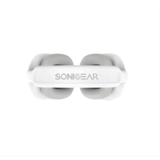 SONIC GEAR BLUETOOTH 5.0 HEADSET AIRPHONE 6 WHITE AP6W SONIC GEAR BLUETOOTH 5.0 HEADSET AIRPHONE 6 WHITE AP6W