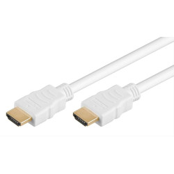 GOOBAY καλώδιο HDMI 2.0 με Ethernet 61020, 18Gbit/s, 4K, 2m, λευκό GOOBAY καλώδιο HDMI 2.0 με Ethernet 61020, 18Gbit/s, 4K, 2m, λευκό