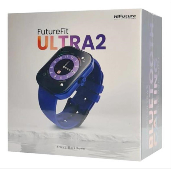 HIFUTURE smartwatch FutureFit Ultra 2, 1.85", IP68, heart rate, μπλε HIFUTURE smartwatch FutureFit Ultra 2, 1.85", IP68, heart rate, μπλε