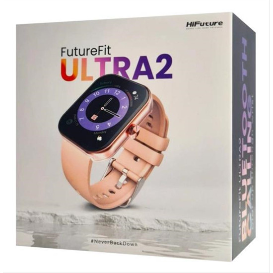 HIFUTURE smartwatch FutureFit Ultra 2, 1.85", IP68, heart rate, ροζ HIFUTURE smartwatch FutureFit Ultra 2, 1.85", IP68, heart rate, ροζ