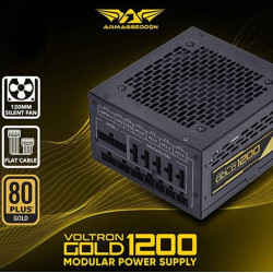 ARMAGGEDDON PSU VOLTRON GOLD 80+ RATING 1200W VG1200 ARMAGGEDDON PSU VOLTRON GOLD 80+ RATING 1200W VG1200