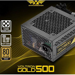 ARMAGGEDDON PSU VOLTRON GOLD 80+ RATING 500W VG500 ARMAGGEDDON PSU VOLTRON GOLD 80+ RATING 500W VG500