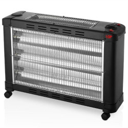 LGP MAXI ELECTRICAL QUARTZ HEATER 5-BARRED 2900W BLACK LGP112648 LGP MAXI ELECTRICAL QUARTZ HEATER 5-BARRED 2900W BLACK LGP112648