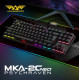 ARMAGGEDDON MECHANICAL KEYBOARD MKA-2C NEO BLACK LINEAR RED SWITCH MKA-2C-NBL