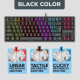 ARMAGGEDDON MECHANICAL KEYBOARD MKA-2C NEO BLACK LINEAR RED SWITCH MKA-2C-NBL