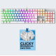 ARMAGGEDDON MECHANICAL KEYBOARD MKA-7C PHYCHEAGLE WHITE MKA-7C-WHT