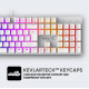 ARMAGGEDDON MECHANICAL KEYBOARD MKA-7C PHYCHEAGLE WHITE MKA-7C-WHT