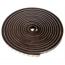 Self-adhesive insulating tape HUH-0086 for windows, 7x6mm, 5m, brown HUH-0086 Self-adhesive insulating tape HUH-0086 for windows, 7x6mm, 5m, brown HUH-0086