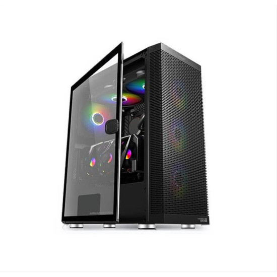 ARMAGGEDDON GAMING PC CASE TESSARAXX APEX 8 AIR E-ATX MESH DESIGN FRONT PANEL BLACK APEX8AIRB ARMAGGEDDON GAMING PC CASE TESSARAXX APEX 8 AIR E-ATX MESH DESIGN FRONT PANEL BLACK APEX8AIRB