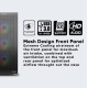 ARMAGGEDDON GAMING PC CASE TESSARAXX APEX 8 AIR E-ATX MESH DESIGN FRONT PANEL BLACK APEX8AIRB ARMAGGEDDON GAMING PC CASE TESSARAXX APEX 8 AIR E-ATX MESH DESIGN FRONT PANEL BLACK APEX8AIRB