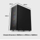 ARMAGGEDDON GAMING PC CASE TESSARAXX APEX 8 AIR E-ATX MESH DESIGN FRONT PANEL BLACK APEX8AIRB ARMAGGEDDON GAMING PC CASE TESSARAXX APEX 8 AIR E-ATX MESH DESIGN FRONT PANEL BLACK APEX8AIRB