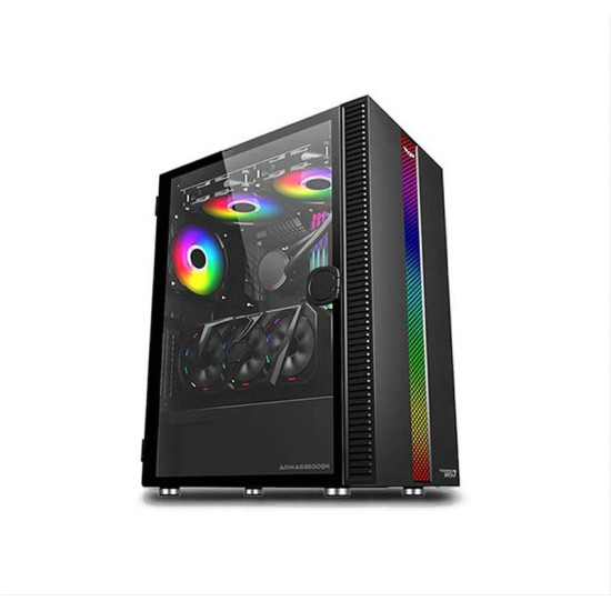 ARMAGGEDDON GAMING PC CASE TESSARAXX APEX 7 E-ATX BLACK APEX7B ARMAGGEDDON GAMING PC CASE TESSARAXX APEX 7 E-ATX BLACK APEX7B