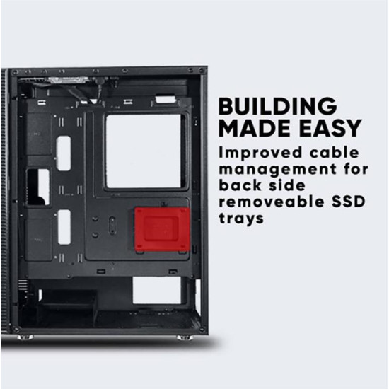 ARMAGGEDDON GAMING PC CASE TESSARAXX APEX 7 E-ATX BLACK APEX7B ARMAGGEDDON GAMING PC CASE TESSARAXX APEX 7 E-ATX BLACK APEX7B