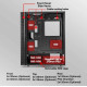 ARMAGGEDDON GAMING PC CASE TESSARAXX APEX 7 E-ATX BLACK APEX7B ARMAGGEDDON GAMING PC CASE TESSARAXX APEX 7 E-ATX BLACK APEX7B