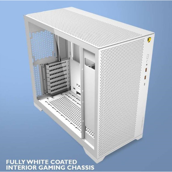 ARMAGGEDDON GAMING PC CASE FULL ATX TESSARAXX CORE 13 AIR WHITE CORE13AIRW