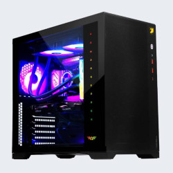 ARMAGGEDDON GAMING PC CASE FULL ATX TESSARAXX CORE 13 AIR BLACK CORE13AIRB