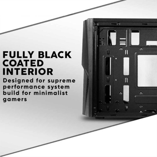 ARMAGGEDDON GAMING PC CASE MATX WITH RGB EFFECTS BLACK TRON1XB ARMAGGEDDON GAMING PC CASE MATX WITH RGB EFFECTS BLACK TRON1XB