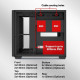 ARMAGGEDDON GAMING PC CASE FULL ATX TESSARAXX CORE 12 AIR BLACK CORE12AIRB