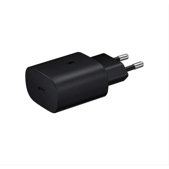 SAMSUNG USB-C 25W PD ADAPTOR BLACK BULK