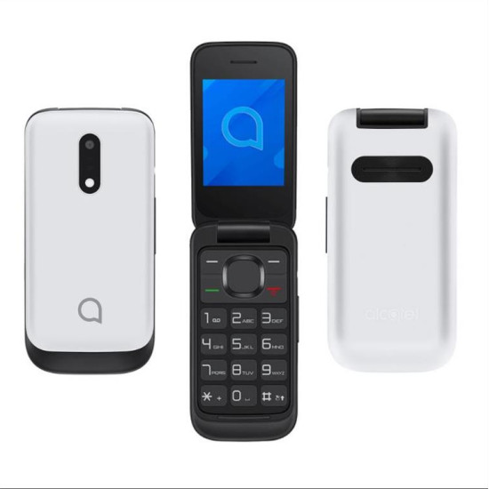 MOBILE WITH KEYS ALCATEL OT 2057D 2.4" 2G 4MB DUAL SIM WHITE EU MOBILE WITH KEYS ALCATEL OT 2057D 2.4" 2G 4MB DUAL SIM WHITE EU