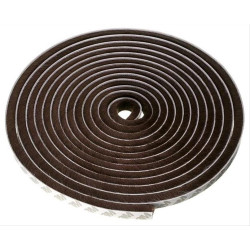 Self-adhesive insulating tape HUH-0087 for windows, 7x8mm, 5m, brown Self-adhesive insulating tape HUH-0087 for windows, 7x8mm, 5m, brown