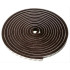 Self-adhesive insulating tape HUH-0087 for windows, 7x8mm, 5m, brown