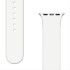Silicone Strap APS Silicone Watch Band Ultra / 8/7/6/5/4/3/2 / SE (45/44 / 42mm) Strap White