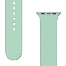 Silicone Strap APS Silicone Watch Band 8/7/6/5/4/3/2 / SE (41/40 / 38mm) Strap Watchband Light Green