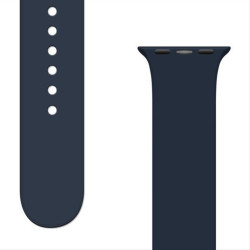 Silicone Strap APS Silicone Watch Band 8/7/6/5/4/3/2 / SE (41/40 / 38mm) Strap Watchband Dark Blue
