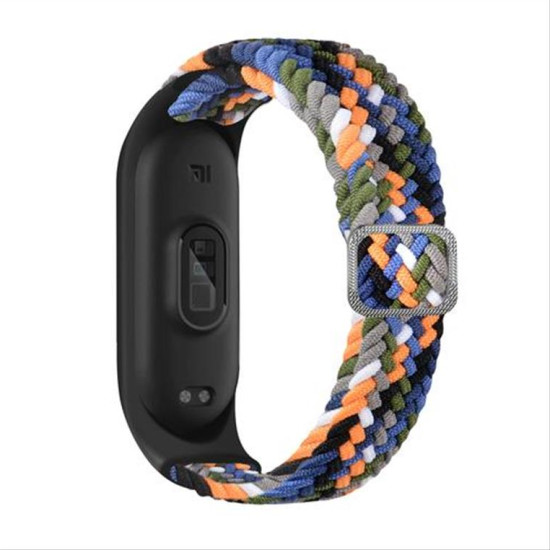 Strap Fabric replacement band strap for Xiaomi Mi Band 6/5/4/3 braided cloth bracelet multicolour Strap Fabric replacement band strap for Xiaomi Mi Band 6/5/4/3 braided cloth bracelet multicolour