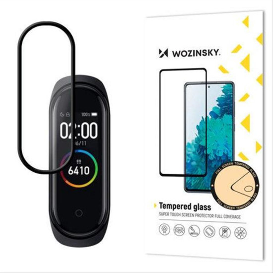 Wozinsky Screen Protector Film Full Coveraged with Frame for Xiaomi Mi Band 6 / Mi Band 5 Wozinsky Screen Protector Film Full Coveraged with Frame for Xiaomi Mi Band 6 / Mi Band 5