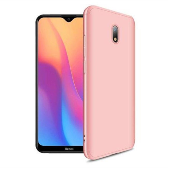 GKK 360 Protection Case Front and Back Case Full Body Cover Xiaomi Redmi 8A pink
