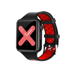 Smartwatch  C5, 41mm, Bluetooth, SIM, IP52,Red-73025
