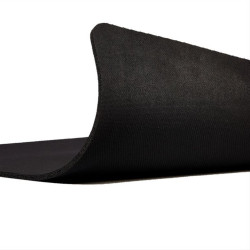 Mousepad 18 x 22cm, black color. Mousepad 18 x 22cm, black color.