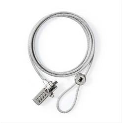 Notebook Lock Digit 1.8 m Silver