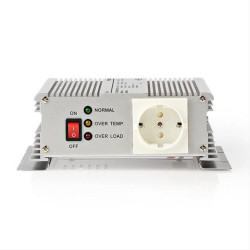 Inverter 600W/12V, με έξοδο ημιτονικής κυματομορφής που μετατρέπει την τάση από 12V DC σε 230V AC