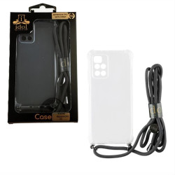 IDOL 1991 CASE XIAOMI REDMI NOTE 11/REDMI NOTE 11S 6.43" ANTISHOCK AIR TPU WITH STRAP FULL CAMERA PROTECTION TRANSPARENT