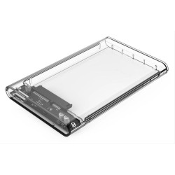 ORICO εξωτερική θήκη για 2.5" HDD 2139U3, USB 3.0, έως 4TB, διάφανη
