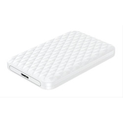 ORICO εξωτερική θήκη για 2.5" HDD 2520U3, USB 3.0, 5Gbps, 4TB, λευκή
