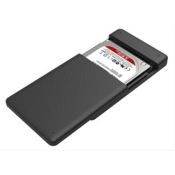 ORICO εξωτερική θήκη για 2.5" HDD 2577U3, USB 3.0, 5Gbps, έως 2TB, μαύρη