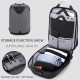 ARCTIC HUNTER τσάντα πλάτης B00208-DG με θήκη laptop 15.6", γκρι ARCTIC HUNTER τσάντα πλάτης B00208-DG με θήκη laptop 15.6", γκρι