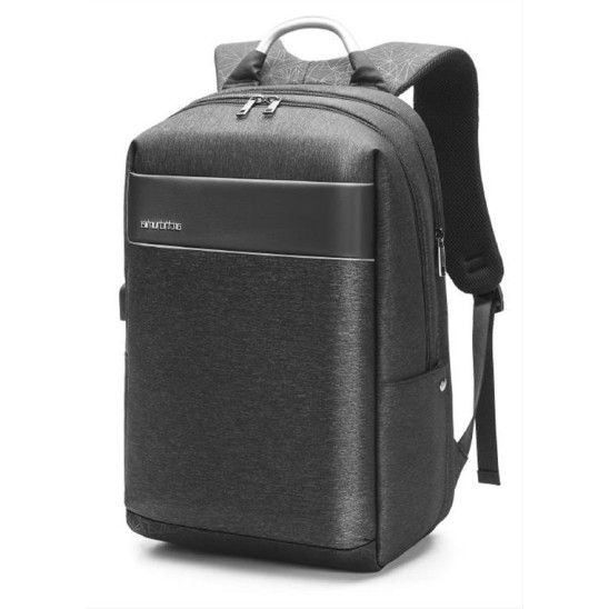 ARCTIC HUNTER τσάντα πλάτης B00218L με θήκη laptop 15.6", USB, γκρι
