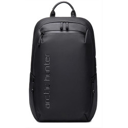 ARCTIC HUNTER τσάντα πλάτης B00423-BK με θήκη laptop 15.6, μαύρη