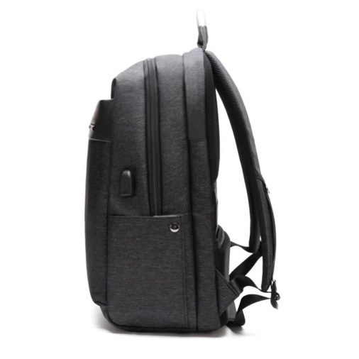 ARCTIC HUNTER τσάντα πλάτης B00218-BK με θήκη laptop 15.6", μαύρη