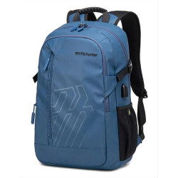 ARCTIC HUNTER τσάντα πλάτης B00387 με θήκη laptop 15.6", μπλε